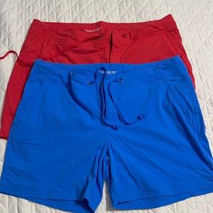 Bundle of two pair Columbia shorts size 12